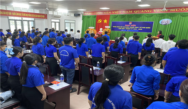 ĐẠI HỘI ĐOÀN CƠ SỞ TRUNG TÂM Y TẾ PHÚ QUỐC LẦN THỨ I, NHIỆM KỲ 2025-2030)