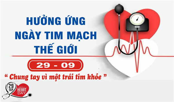 HƯỞNG ỨNG NGÀY “THẾ GIỚI PHÒNG CHỐNG BỆNH TIM MẠCH 29/9 ” NĂM 2025 - ỔN ĐỊNH HUYẾT ÁP ĐỂ BẢO VỆ TRÁI TIM.)